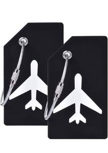 lot 535 image: Silicone Luggage Tag with Name ID Card Perfect to Quickly Spot Luggage Suitcase