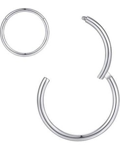 lot 548 image: ORANGELOVE Hypoallergenic Nose Rings 20G 18G 16G 14G 12G 10G 8G 316l Surgical Steel