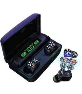 lot 559 image: XYGCACO C10 Bluetooth Headphones True Wireless Earbuds Touch Control with Wireless Charging Case Stereo Earphones