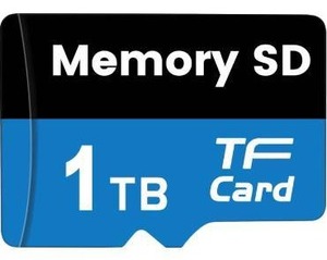 lot 569 image: passdise SD Card 1TB - Waterproof TF Card High Speed Storage Card 1024GB Large Capacity Video Recording SD Card Mini Portable Memory Card for Camera, Smartphone, Tablet