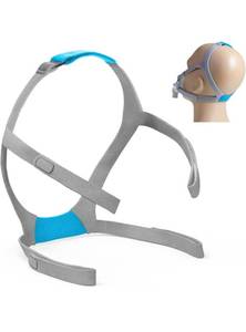 lot 570 image: LALASTAR Replacement Headgear Strap for Airfit F30 CPAP Mask, CPAP Headgear Compatible with F30, Adjustable Home Ventilator Mask Headband, Standard Size