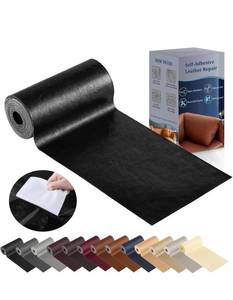 lot 584 image: YAFLC Leather Repair Patch for Furniture, 4 x 63 Leather Repair Tape self Adhesive,