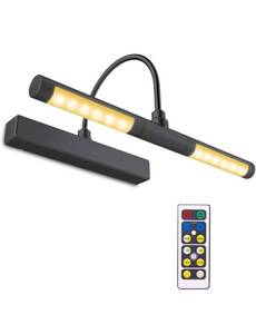 lot 616 image: BIGLIGHT Wireless Battery Operated LED Picture Light with Remote, 13 Inches