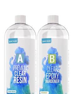 lot 624 image: 8oz. Premium Clear Epoxy Resin Kit Casting and Coating.