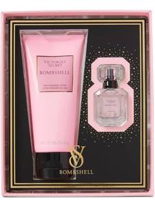 lot 644 image: Victorias Secret Bombshell Mini Fragrance Duo Gift Set Mini Eau de Parfum & Travel Lotion