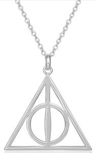 lot 646 image: Harry Potter Womens Necklace - Pendant Necklace with 18-inch Chain Necklace Jewelry