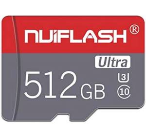 lot 648 image: 512GB Micro SD Card with SD Card Adapter Mini SD Card 512GB Memory Card(Class 10 High Speed), TF Card for Camera,Phone,Computer Game Console, Dash Cam, Camcorder