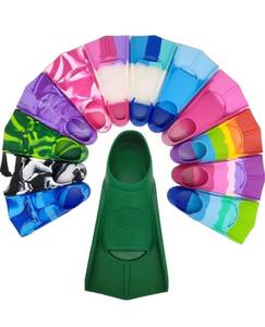 lot 699 image: Size XXXS Gugmoy Kids Swim Fins,Comfortable Silicone Flippers for Swimming and Diving,Size Suitable Beginners Kids Girls Boys