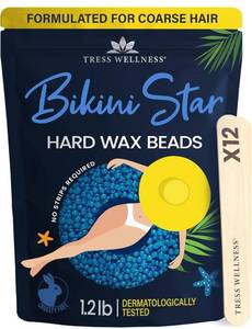 lot 706 image: Tress Wellness Hard wax beads for hair removal - For sensitive skin - 1.2lb