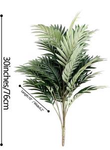 lot 764 image: Artificial Palm Tree 30 Tall UV Resistant Tropical Areca Faux Plant