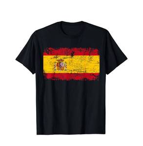 lot 769 image: SPAIN Flag  Women Kids  Vintage SPAIN T-Shirt women women��s size large