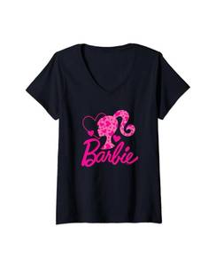 lot 781 image: XXL Barbie - Heart Logo V-Neck T-Shirt