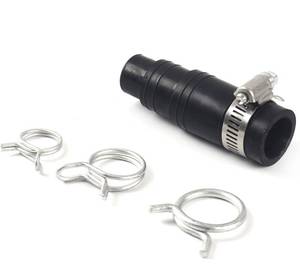 lot 791 image: TonGass DWC-00 Dishwasher Connector Kit - Easiest and Fastest Dishwasher Drain and Disposal Connector - 1 Inlet Connector, 1 Hose Clamp, and 3 Spring Clamps