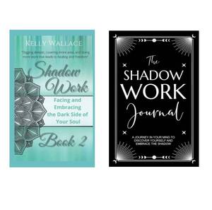 lot 822 image: 2booksHuman Design Shadow Transits 2023 Explore the Depths of Yourself through Shadow Work with Human Designs Solar Transits & Shadow Work Book 2 Facing & Embracing the Dark Side of Your Soul