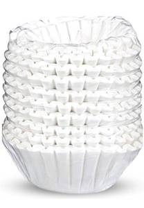 lot 890 image: Drink Katys Large Coffee Filters - Bunn 12 Cup Commercial Coffee Filters - Premium, All-Natural, Bigger &amp Tall Walls, No Messy Ground Overflow - Proudly Woman Owned (400 Count )