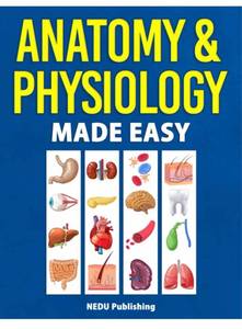 lot 892 image: Anatomy & Physiology Made Easy An Illustrated Study Guide for Students To Easily Learn Anatomy and Physiology RETAILS $20