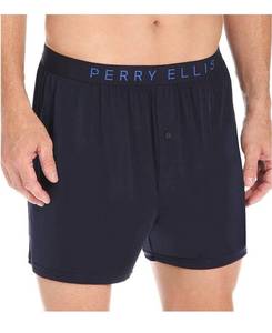 lot 893 image: Perry Ellis Mens Luxe Paisley Boxer Shorts size XL