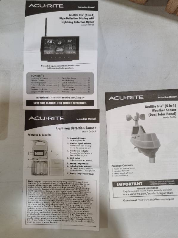  AcuRite Iris (5-in-1) Professional Weather Station