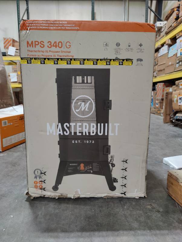 Masterbuilt 40 in. ThermoTemp XL Propane Smoker with Window in