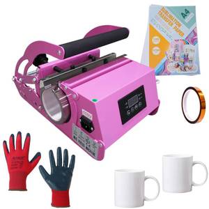 lot 3236 image: Tumbler Heat Press Machine,Mug Press for All Size(11 OZ 15 OZ 16 OZ 20 OZ 30 OZ) Straight Blanks Skinny Sublimation Tumblers,Cup Heat Press DIY Sublimation Tumbler Press