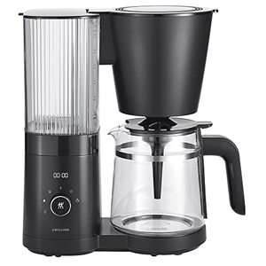 lot 3272 image: ZWILLING Enfinigy Glass Drip Coffee Maker 12 Cup, Awarded the SCA Golden Cup Standard, Black