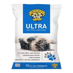 lot 3290 image: Dr. Elseys Premium Clumping Cat Litter - Ultra - 99.9% Dust-Free, Low Tracking, Hard Clumping, Superior Odor Control, Unscented & Natural Ingredients