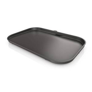 lot 3293 image: Ninja XSKGRIDLXL Woodfire Premium Griddle Plate, Compatible with OG800 and OG900 Series, Direct, Edge-to-Edge Heat, Ceramic, Nonstick, Precise Heat Control, 17.87 x 12.35, Black