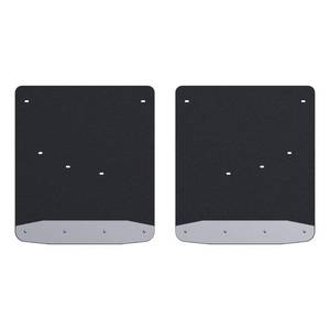 lot 3321 image: LUVERNE 251452 Rear Dually 20-Inch x 23-Inch Textured Rubber Mud Guards, Select Chevrolet Silverado, GMC Sierra 2500, 3500 HD