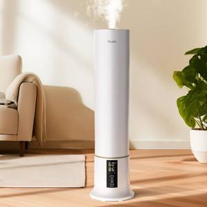 lot 3331 image: Grelife 9L Large Humidifiers for Bedroom Large Room, Ultrasonic Cool Mist Top Fill Humidifier with 3 Mist Speed, Remote, Quiet Tower Humidifier for Baby Kids Adults Home School Office Plants