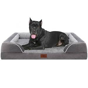 lot 3346 image: Comfort Expression XXL Orthopedic Dog Bed for Extra Large Dogs, Waterproof Washable Sofa Bed with Removable Cover and Zipper