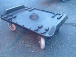 Very nice forecaster dolly large casters heavy duty many uses