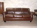 Genuine Top Grain Leather Sofa