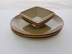 Homer Laughlin 6 Piece Plate and Bowl Set