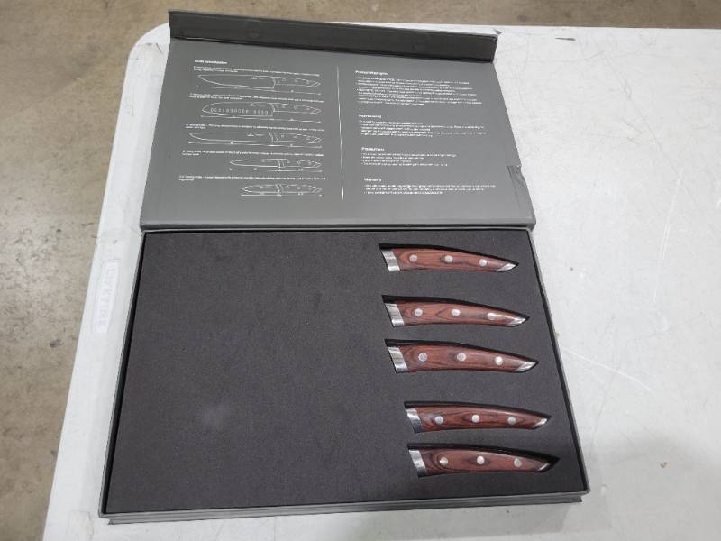  Brewin CHEFILOSOPHI Japanese Chef Knife Set 5 PCS with