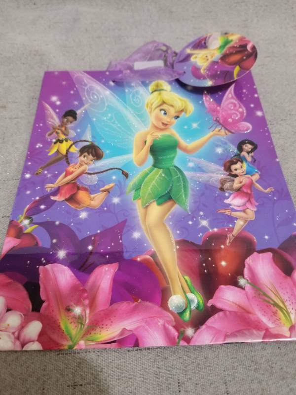 lot 171028 image: HALLMARK TINKER BELL GIFT BAG
