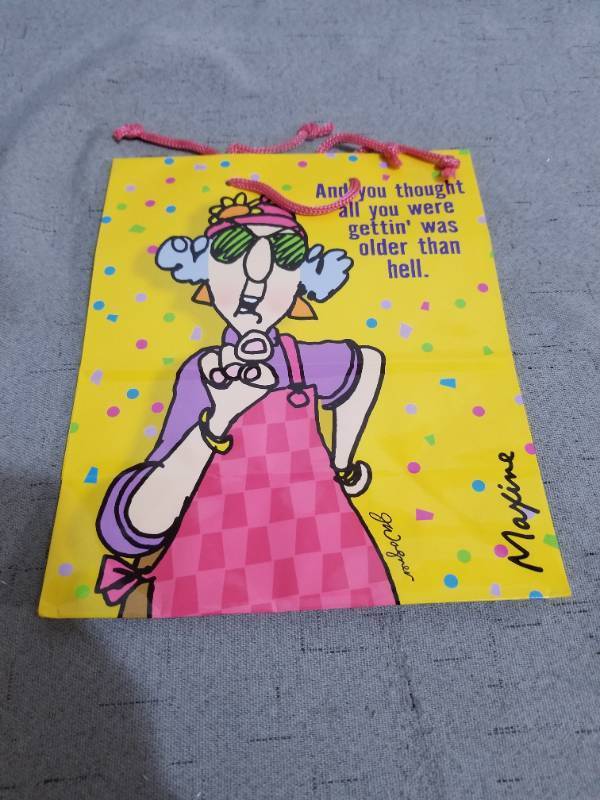 lot 171029 image: Vintage Hallmark Maxine Gift Bag