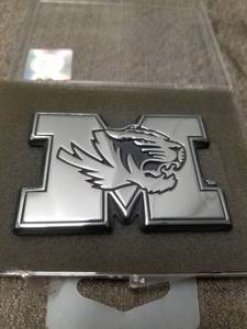 lot 40229 image: Mizzou Tigers Metal Emblem