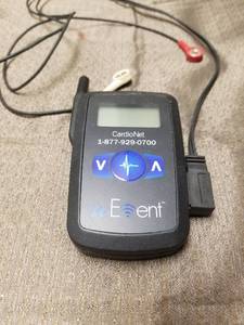 lot 40234 image: CardioNet wEvent CDMA EKG Heart Event Monitor Recorder Tracker BARE UNIT