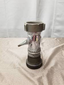 lot 40238 image: Vintage Fire Hose Nozzle