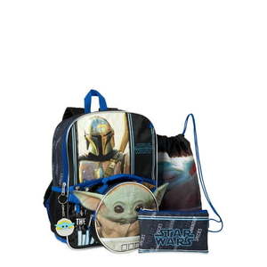 lot 40247 image: Star Wars 5pc Backpack Set