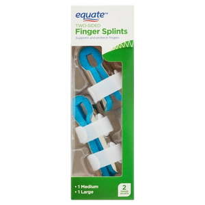 lot 170612 image: Equate Two-Sided Finger Splints