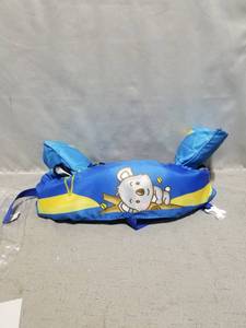 lot 170543 image: TOAUXUNG Adjustable Kids Swim Vest for Baby Swimming Training,Infant Baby Vest Swim Aid for 22-66 Pounds Boy and Girl