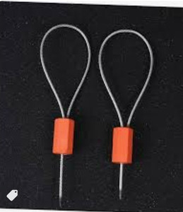 lot 170564 image: NIYANGLE 50pcs Pull Tight Seals Tamper Seals Cable Lock Seals Security Seal Tags Meter Seals Security Wire Seals Container Seal Safety Seal Gauge Kit Lead Sealing Pliers Kits