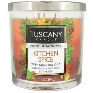 lot 170630 image: Tuscany Candle 14 oz Kitchen Spice Candle