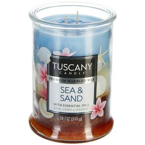 lot 170637 image: Tuscany 18 oz. Sea & Sand Jar Candle One Size