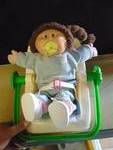 Cabbage Patch Doll in Carrier
