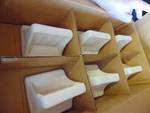 (12) ct. lot ceramic soap dishes, wall mount, hardware not included