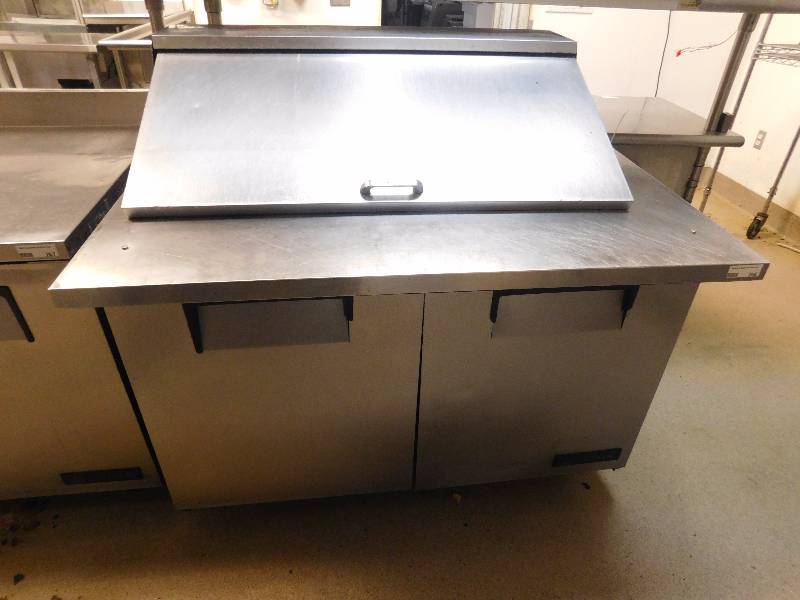 lot 266 image: True 4 Foot Mega Top Prep Table