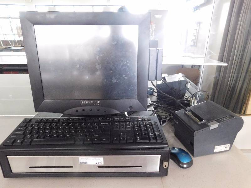 lot 278 image: 3 Piece POS System