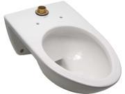 lot 4817 image: TOTO CT708E#01 Flushometer Elongated Bowl With 1.28 Gallon Flushing System, Cotton White